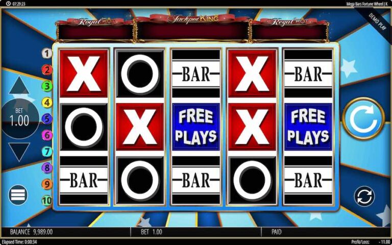 MegaBars Fortune Wheel Slot Review